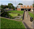 Path junction on the north side of Caradoc Road, Northville, Cwmbran