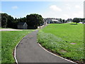 Path towards Mount Pleasant Way, Milford Haven