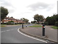 Boundary Lane at the junction of Howlands