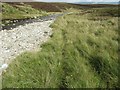 NJ0709 : Deer path by Water of Caiplich in Cairngorm National Park by ian shiell