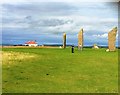 HY3012 : The Standing Stones of Stenness by Bill Henderson
