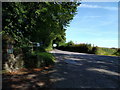 Looking up hill at Vobster Cross