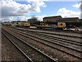 View from a Reading-Swindon train - Railway sidings, Swindon