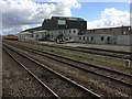 View from a Reading-Swindon train - Railway sidings, Swindon