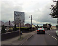 Approaching Westfield Ind. Estate roundabout