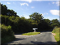 T-junction at the bottom of Grimthorpe Hill