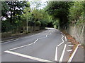 Zigzag markings on Talbot Road, Llantrisant