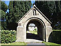 St Mary, Kirkburn - lych gate