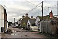 Tram Road, Rye Harbour on a rainy day