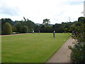 NO7396 : Croquet lawn, Crathes Castle by Stanley Howe