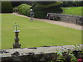NO7396 : Crathes Castle croquet lawn by Stanley Howe