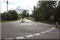 Roundabout at the end of Ingrave Road