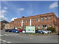 Former factory, now shops, Belper