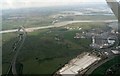 Joan Fleet, South Marshes, Rushenden and Sheppey Crossing: aerial 2017