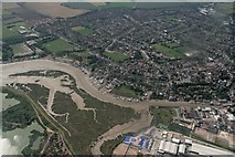 TL8507 : Maldon and River Chelmer: aerial 2017 (2) by Chris