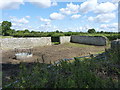 Farm compound at the road junction