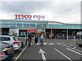 TL1858 : In Tesco car park by Rob Purvis