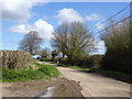 Road towards Downhead and Leigh