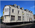 Derelict building on a Grangetown corner, Cardiff