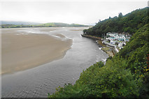 SH5937 : The River Dwyryd at Portmeirion by Bill Boaden