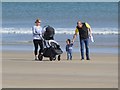 X3193 : Family outing on Clonea Strand by Oliver Dixon