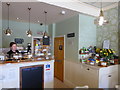 Tea shop counter