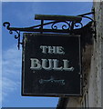 TF8817 : Sign for the Bull Inn, Litcham by JThomas