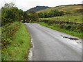 Road along Glen Afton near Pencloe