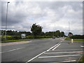 Junction of A614 and B6386 west of Calverton