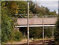 Footbridge over the tramway