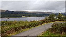 NX4895 : View from Loch Doon Castle by Stephen Sweeney
