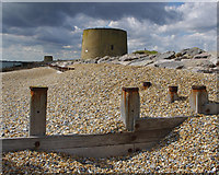 TR1533 : Martello Towers 14 & 15, Hythe by Ian Taylor