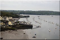 SX4358 : Boats moored on the Tamar by N Chadwick