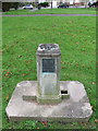 Water fountain in Manor Road Recreation Ground