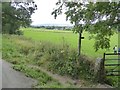 Sign for footpath to Bakewell