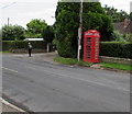 Red phonebox in Walford