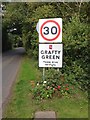 Grafty Green village sign