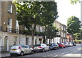 Terraced houses in Alwyne Villas Canonbury