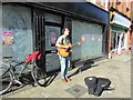 Busker in Fort William