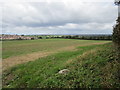 View towards new housing on the edge of Yeovil