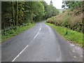 NX7491 : Road (B729) from Moniaive to Kendoon Loch near Craigdarroch by Peter Wood