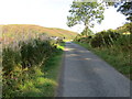 Road approaching Laight