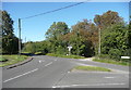 Road junction at Bury End, Shillington