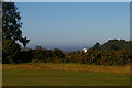 Heathland and a view of the River Alde, Aldeburgh Golf Club