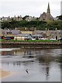 Lossiemouth from River Lossie footbridge