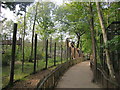 Bear enclosure at Wildwood Discovery Park