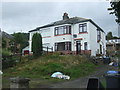 Houses on Melrose Road (B6374)