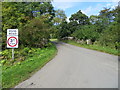 Milton Bridge and Road crossing over the River Stinchar