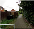 Footpath on the south side of Mersey Way, Didcot