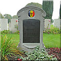 WW1 Belgian grave in Cambridge city cemetery